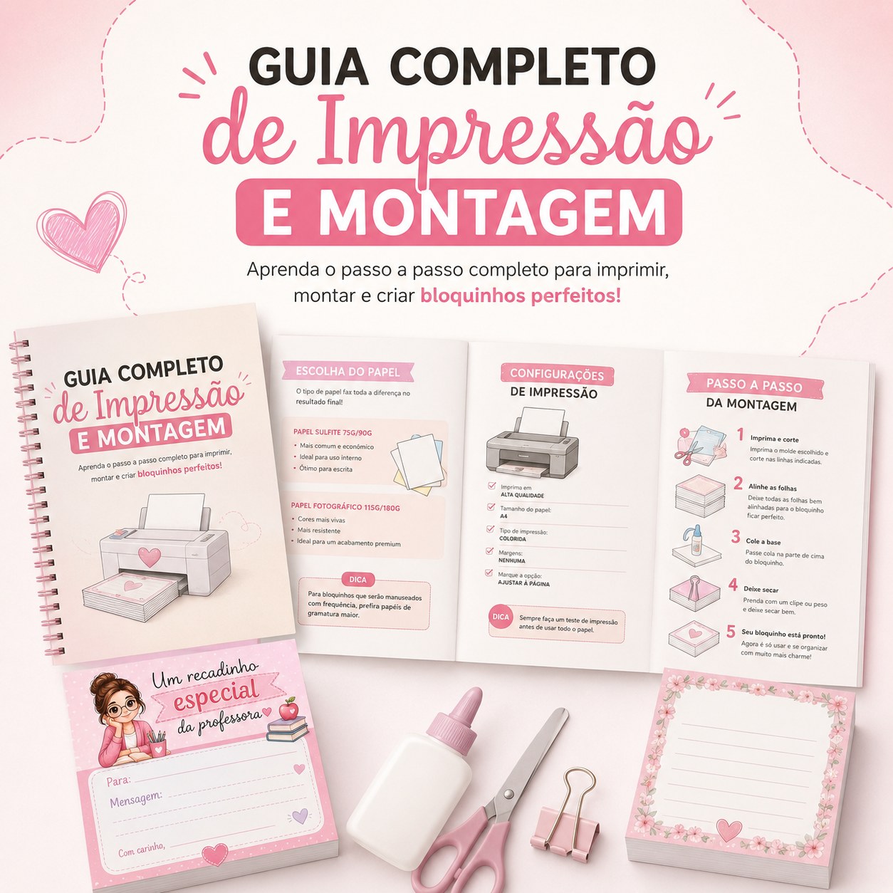 Guia Completo de Impressão e Montagem