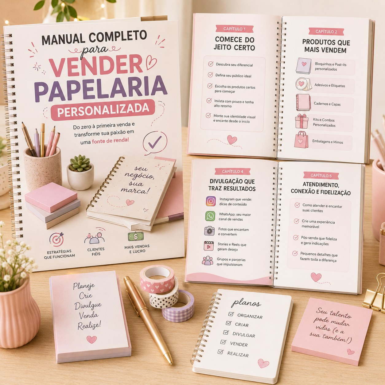 Manual Completo Para Vender Papelaria Personalizada