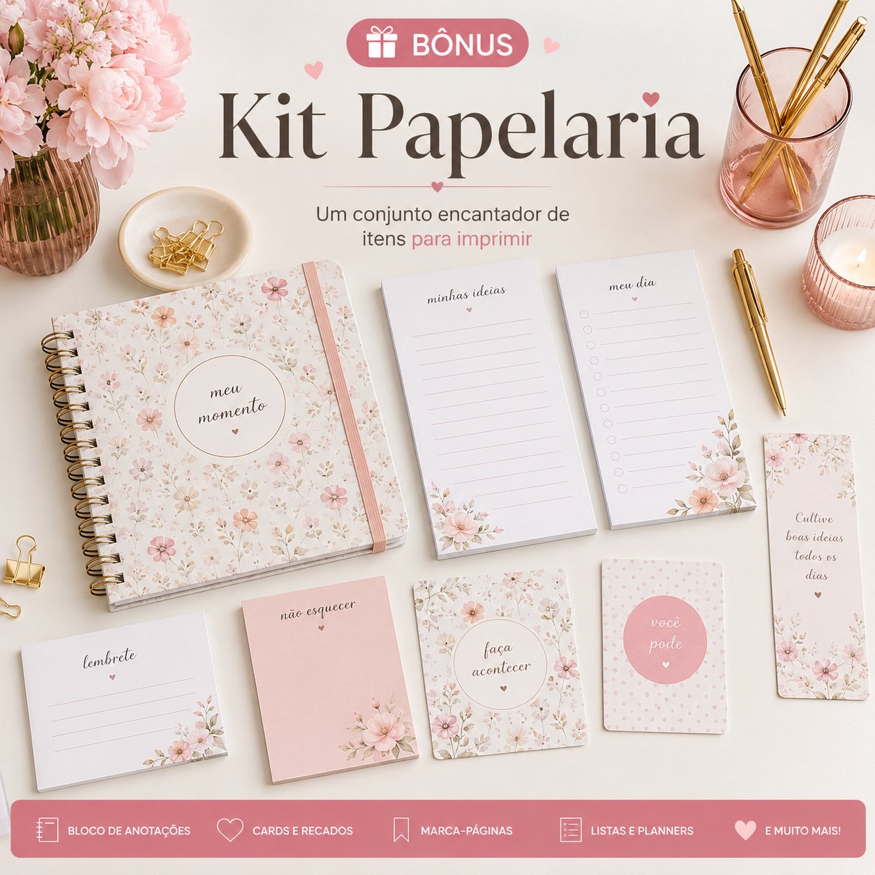 Prévia do presente Kit organizadores blocados